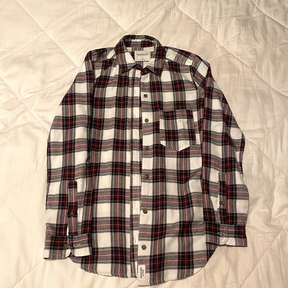 Abercrombie & Fitch soft A&F collection flannel XS